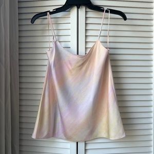 NWOT! Vince Rainbow Wash Camisole